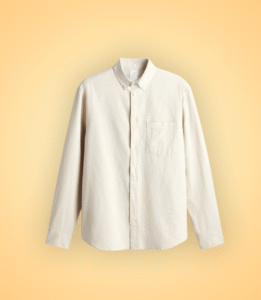 Stylish Westmere shirts folded on table