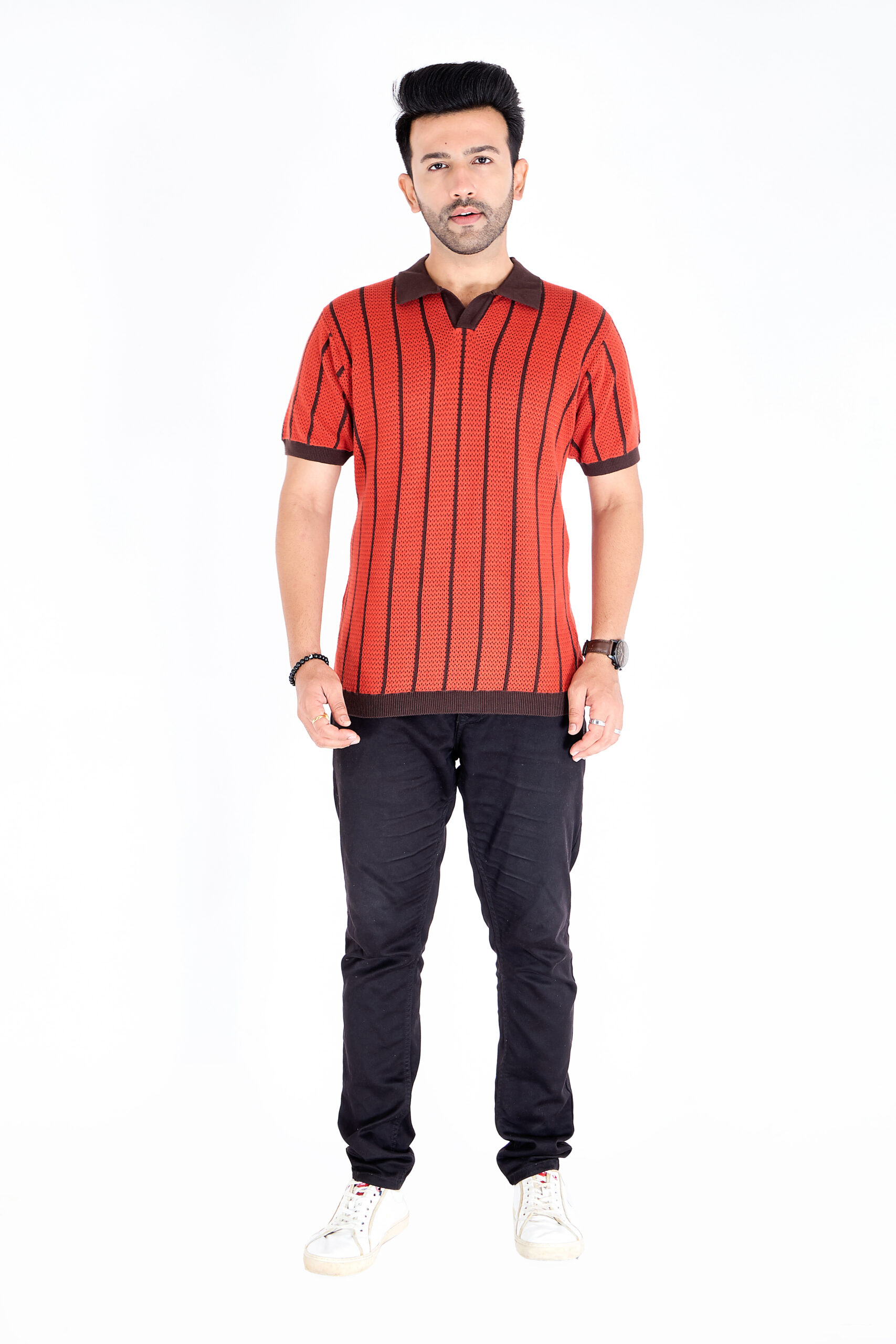 The Balmoral Stripe Polo